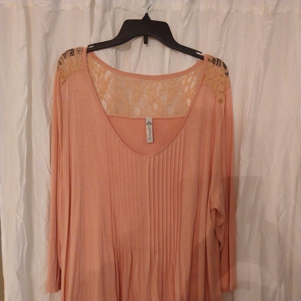 American Rag‎ Blush Pink long sleeve Tunic